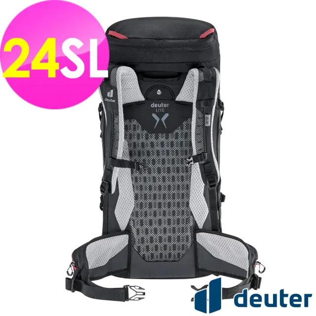 【deuter】SPEED LITE 24SL超輕量旅遊背包(3410521黑/戶外休閒包/健行包/登山包)