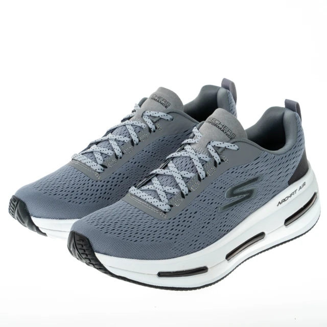 【SKECHERS】男鞋 慢跑系列GO RUN MAX CUSHIONING ARCH FIT AIR(220440GRY)