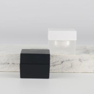 【收納家】磨砂2色正方防刮乳霜瓶｜5ml 4入組(空瓶 瓶罐 霜瓶 旅行分裝瓶)