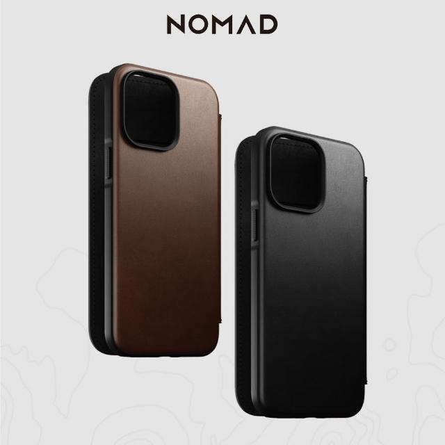 【NOMAD】iPhone 14 Pro Max 6.7吋 嚴選Classic皮革保護套(獨特紋理更具特色)