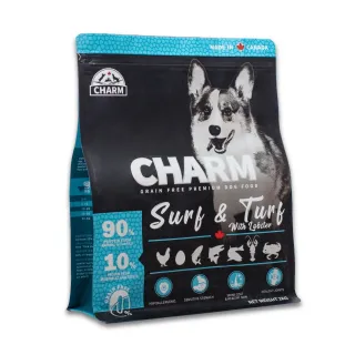 【CHARM 野性魅力】海陸龍蝦盛宴犬2kg(無穀、狗糧、狗飼料)