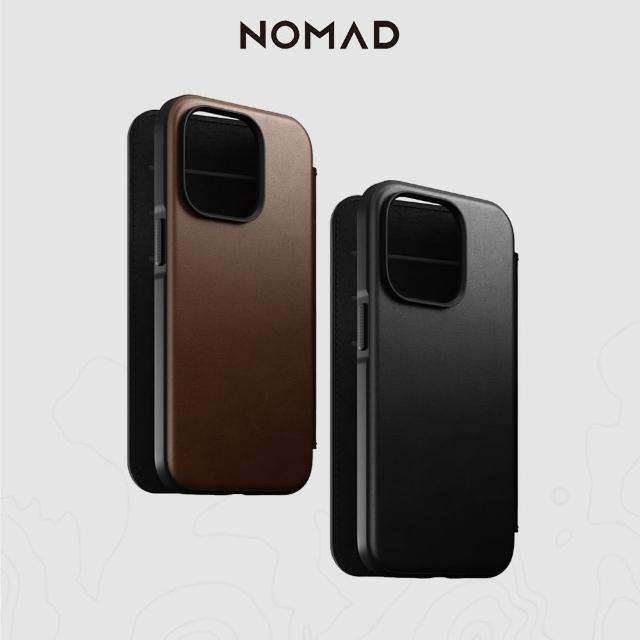 【NOMAD】iPhone 14 Pro 6.1吋 嚴選Classic皮革保護套(獨特紋理更具特色)