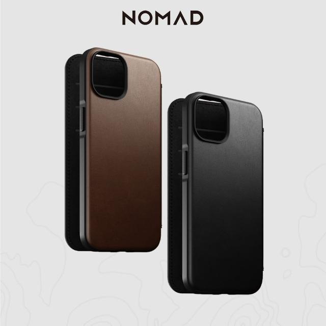 【NOMAD】iPhone 14 6.1吋 嚴選Classic皮革保護套(獨特紋理更具特色)