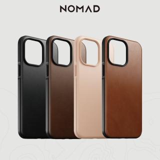 【NOMAD】iPhone 14 Pro Max 6.7吋 嚴選Classic皮革保護殼(獨特紋理更具特色)