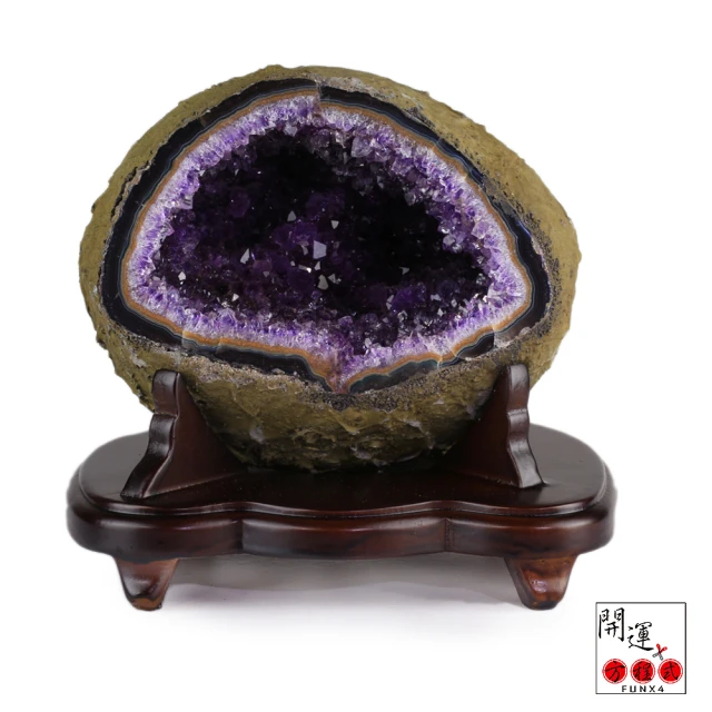 【開運方程式】特紫薄皮烏拉圭錢袋子聚寶盆紫水晶洞AGU422(紫晶洞 2.6公斤)
