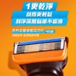 【Gillette 吉列】Fusion 鋒隱系列手動刮鬍刀-1刀架2刀頭(俐落乾淨 持久如新)