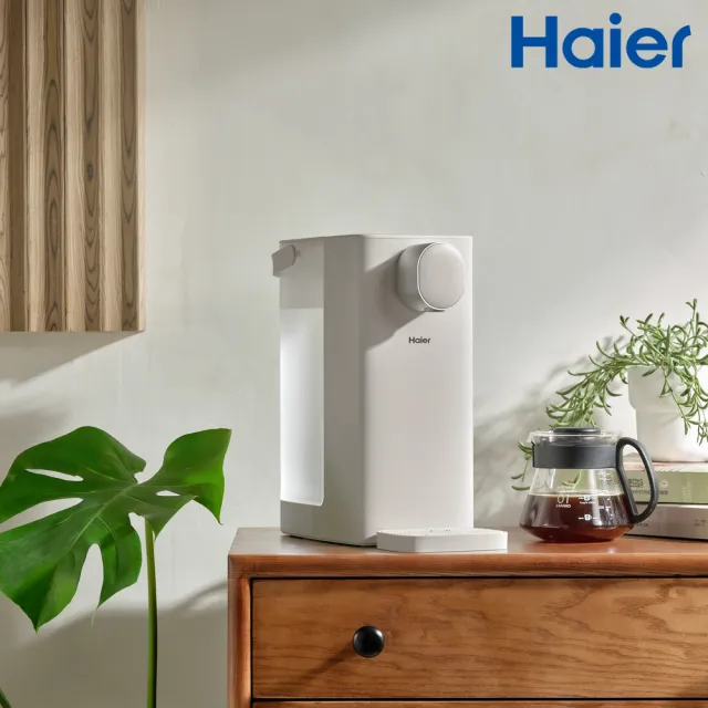 【Haier 海爾】3公升瞬熱式飲水機-小海鷗WD301(免安裝/桌上型/瞬熱式/水箱分離/不鏽鋼加熱管)