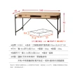 【KOEKI】工業風抽屜木質長桌/140cm(GLM-DT140)