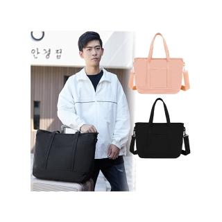 【SPRING】SPRING-學院風斜背肩背2用防潑水耐磨耐刮托特包-多色(學院風手提斜背水餃包)