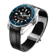 【TITONI 梅花錶】海洋探索 SEASCOPER 300 陶瓷錶圈 COSC認證 潛水機械腕錶 母親節 禮物(83300S-BE-R-706)