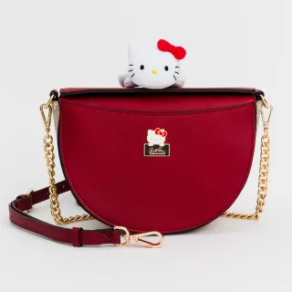 【Arnold Palmer 雨傘】馬鞍包附長短背帶 Attract系列(紅色)