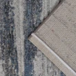 【山德力】現代斑駁風地毯160x230cm思淯(灰藍色短毛)
