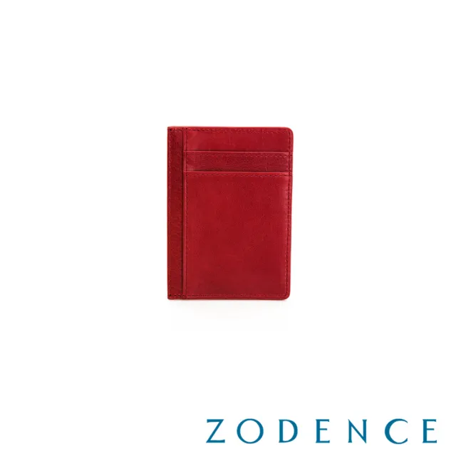 【ZODENCE 佐登司】進口真皮多功能卡片夾(多色)