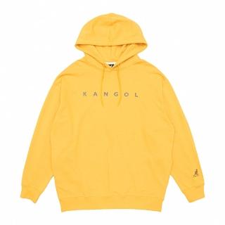 【KANGOL】帽T 土黃 袖拼接 長袖 中性(6255105062)