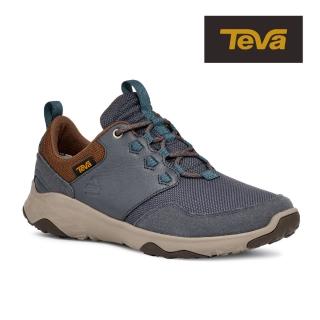 【TEVA】原廠貨 男 Canyonview Low 低筒防潑水戶外登山鞋/休閒鞋(身影灰-TV1137451DSBS)