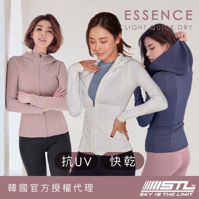 【STL】yoga 韓國 女 運動 連帽 外套 抗UV 防曬 運動 機能 合身 快乾(本質ESSENCE／多色)