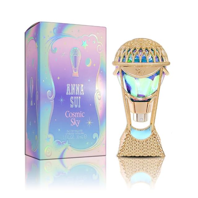 【ANNA SUI 安娜蘇】Cosmic Sky 綺幻星夜女性淡香水 30ML(公司貨)