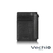 【VECHIO】台灣總代理 達爾文 悠遊卡夾-黑色(VE046W017BK)