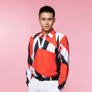【IM8】高爾夫Polo衫(男 上衣 風格 黑白紅)