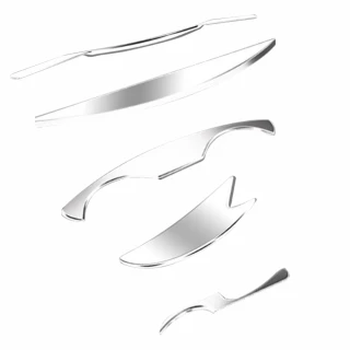 【Josogo】304不鏽鋼筋膜刀5件組 筋膜刀 刮痧刀 刮痧按摩 按摩器 刮痧棒(筋膜放鬆/肌肉放鬆 光滑不傷皮膚)