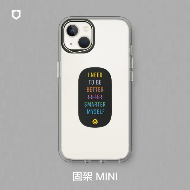 【RHINOSHIELD 犀牛盾】固架MINI手機支架∣獨家設計系列-文字系列(Apple/Android手機適用立架)
