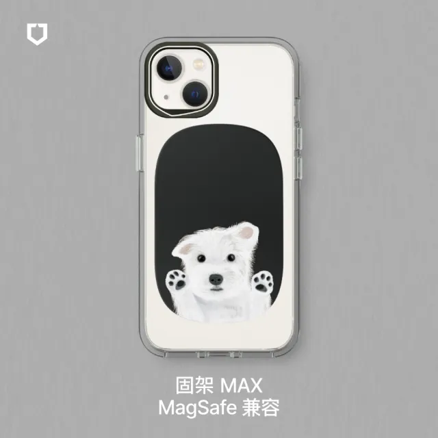 【RHINOSHIELD 犀牛盾】固架MAX MagSafe兼容 磁吸手機支架∣獨家設計系列-動物系列(Apple手機適用立架)