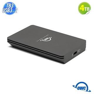 【OWC】4TB - Envoy Pro FX(首款可通過 USB-C 和 USB-A 工作的通用 Thunderbolt 硬碟)