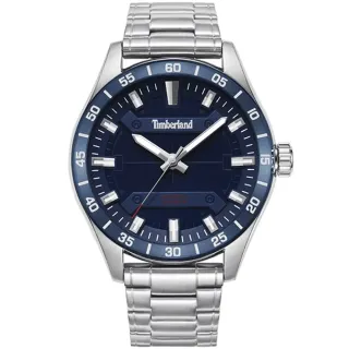 【Timberland】CALVERTON系列 品牌紀念手錶-深海藍/44mm 送禮 禮物 推薦(TDWGG2201206)