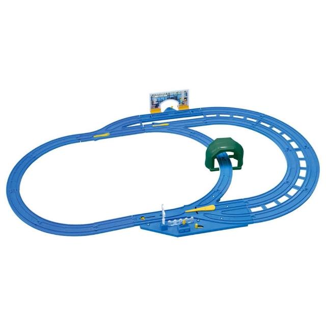 【TAKARA TOMY】PLARAIL 鐵道王國 單複線自動切換三軌道組(多美火車)