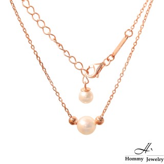 【Hommy Jewelry】Transform 天然珍珠系列｜圓珠項鍊(珍珠)