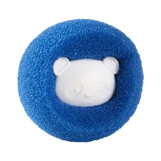 小熊去黏毛洗衣球-3入(過濾清潔 收集毛屑 護洗球 過濾球 防纏繞 黏毛器 除毛器 除毛刷 清潔海綿 吸毛)