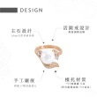 【Hommy Jewelry】Pure Pearl Transform 卵型葉鑲鑽珍珠戒指(珍珠)