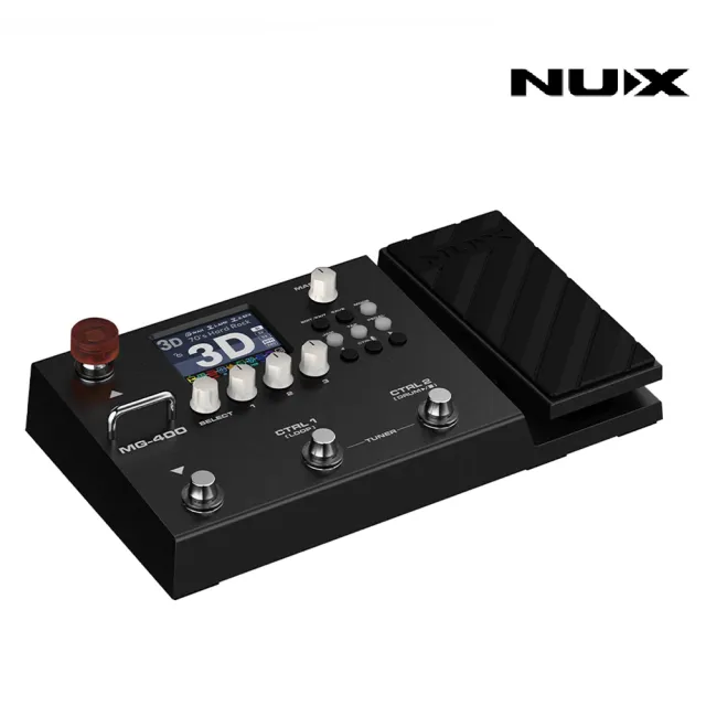 【NUX】MG-400 吉他、貝斯綜合效果器／效果器／MG400(原廠公司貨 品質保證)