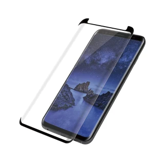 【PanzerGlass】Samsung Galaxy S9 2.5D耐衝擊高透鋼化玻璃保護貼(黑)