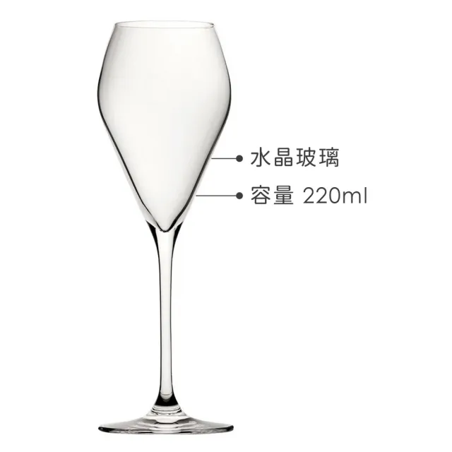 【RONA】斯洛伐克 Mode水晶玻璃香檳杯 220ml / 調酒杯 雞尾酒杯
