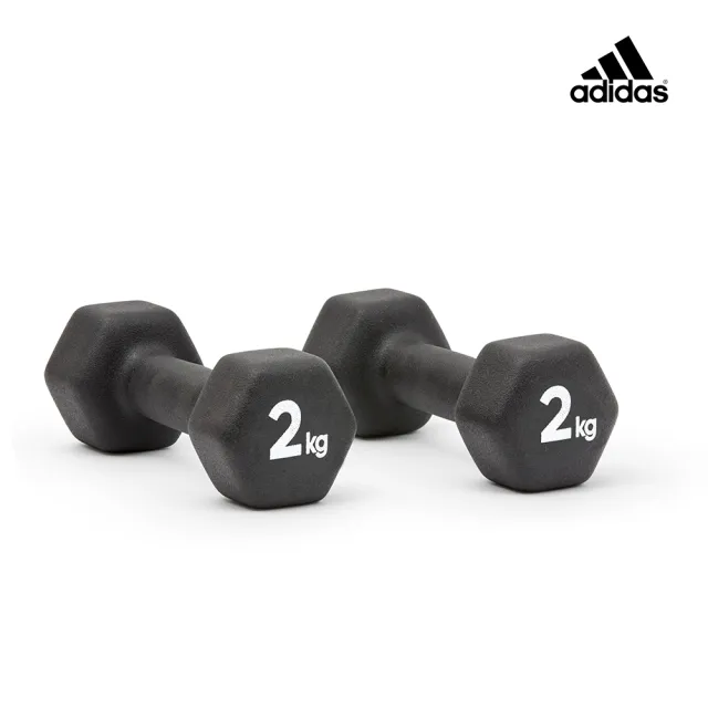 【adidas 愛迪達】六角健身啞鈴(2kg)