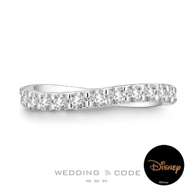 【WEDDING CODE】鉑金 78分鑽石女戒 迪士尼 4265(天然鑽石 母親節 現貨)