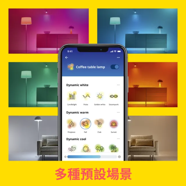 【Philips 飛利浦】Wi-Fi WiZ 智慧照明 可調色溫嵌燈 8入(PW003)