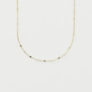 【agete】NOJESS 10K素鍊-38cm