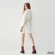 【iROO】浪漫透膚時尚長袖洋裝
