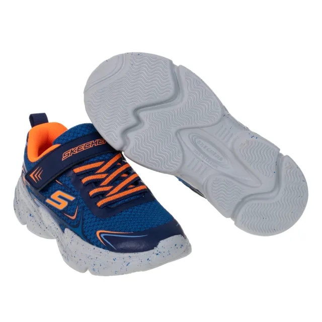 【SKECHERS】男童鞋系列 WAVETRONIC(403885LBLOR)