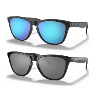 【Oakley】OAKLEY FROGSKINS LOW BRIDGE FIT 亞洲版 PRIZM 色控科技(運動騎行太陽眼鏡)