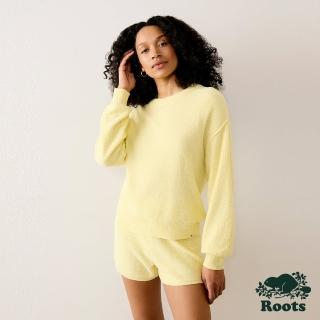 【Roots】Roots 女裝- 尋常生活系列 輕薄針織上衣(螢光黃)