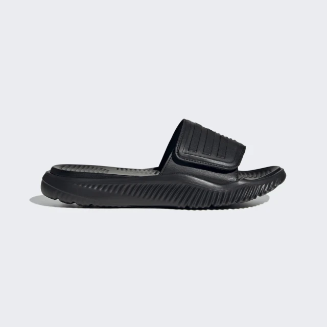 adidas 愛迪達 Alphabounce Slide 2.0 男女 涼拖鞋 運動 休閒 彈力 避震 黑(GY9416)