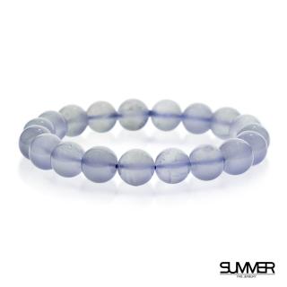 【SUMMER 寶石】藍玉髓手珠10mm(隨機出貨)