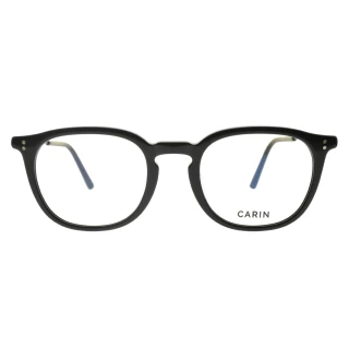 【CARIN】光學眼鏡 個性百搭款 NewJeans代言(黑-霧黑#JAMES C1)