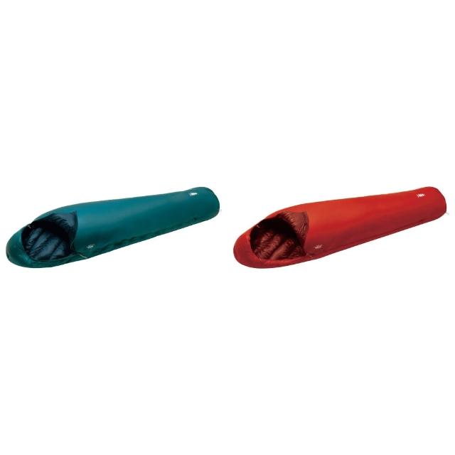 【mont bell】SEAMLESS HUGGER 800#3睡袋 日出紅 藍綠 左L 1121401