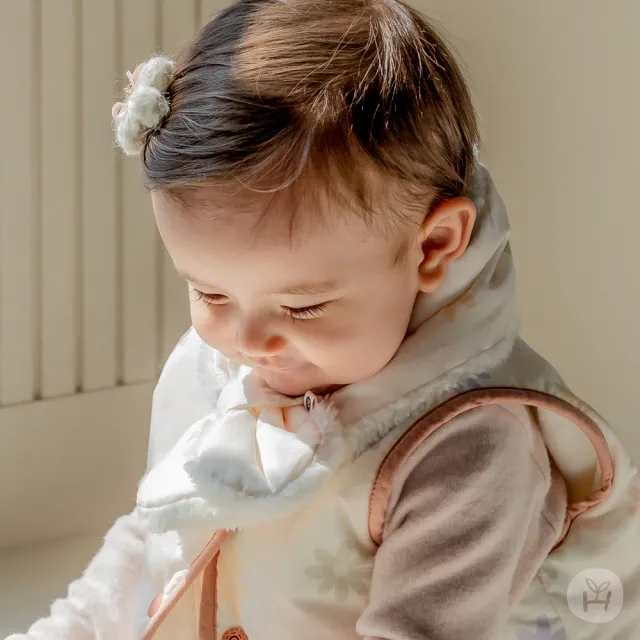 【Happy Prince】韓國製 Shabre雪絨內裡嬰兒童圍巾(保暖寶寶圍脖圍兜口水巾)