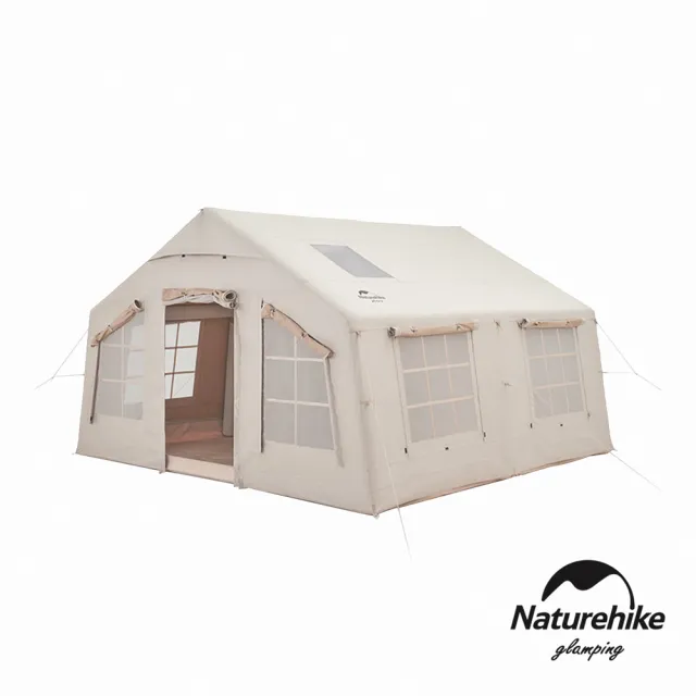 【Naturehike】亙Air 輕奢風戶外3-4人充氣帳篷13.2 ZP014(台灣總代理公司貨)