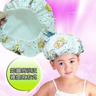 【PS Mall】雙層防水材質布 兒童浴帽 1入(J208)